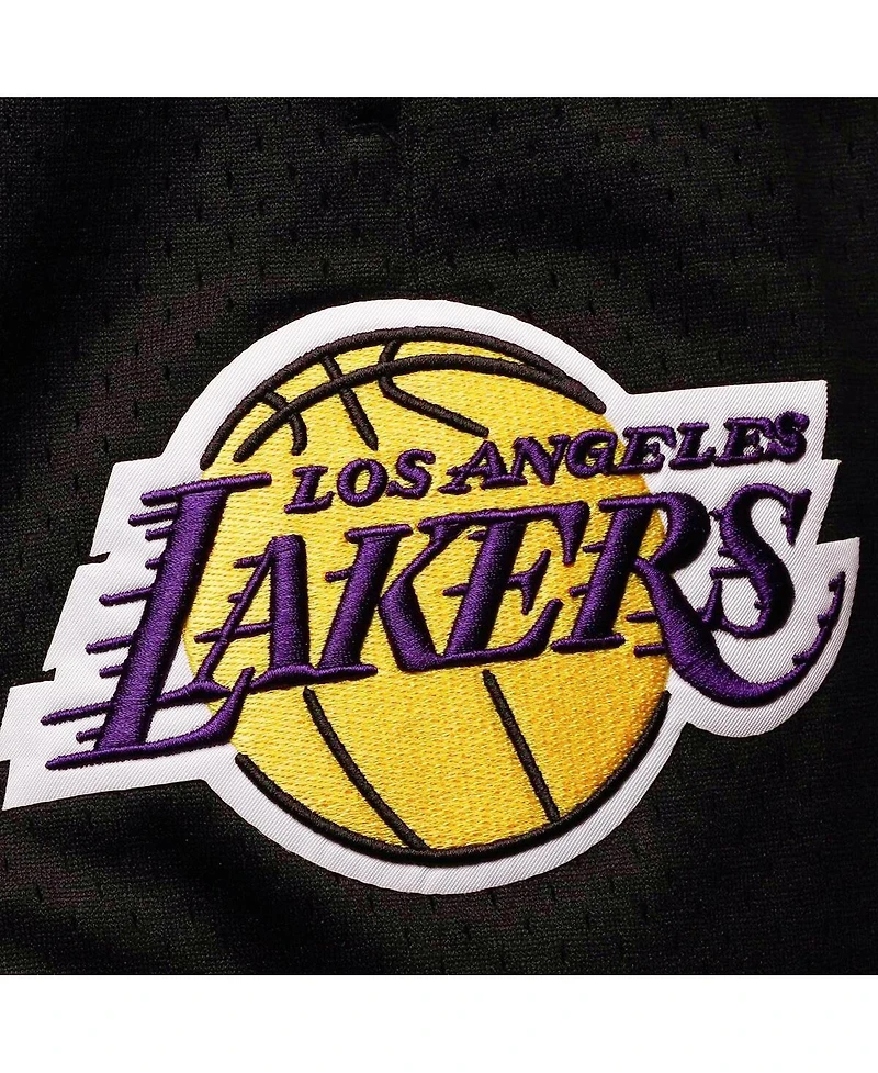 Men's Pro Standard Black Los Angeles Lakers Mesh Capsule Shorts