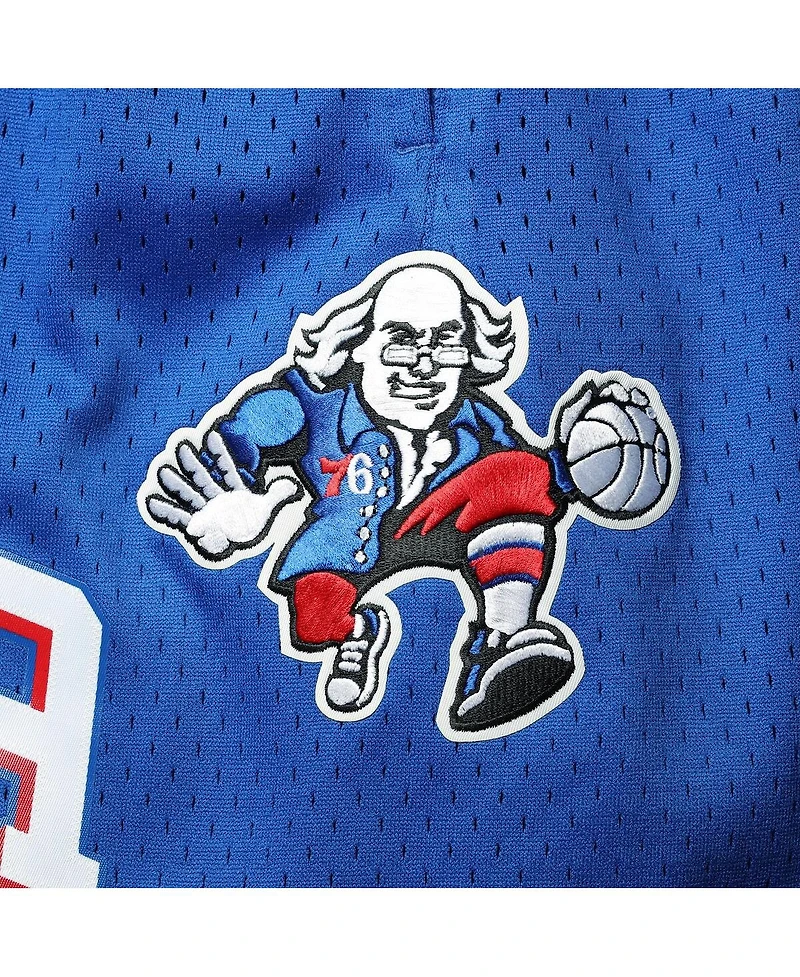 Men's Pro Standard Royal Philadelphia 76ers Mesh Capsule Shorts