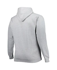 Men's Heathered Gray Phoenix Suns Big and Tall Heart Soul Pullover Hoodie