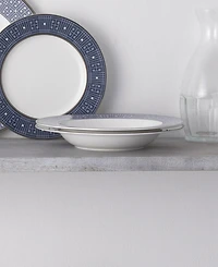 Noritake Infinity Blue 4 Piece Soup Bowl Set 12 oz, Service for 4