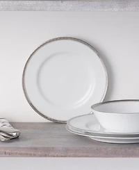 Noritake Whiteridge Platinum Set Of 4 Salad Plates, 8-1/4"