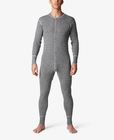 Stanfield's Men's Heavy Weight Rib Knit Wool Long Sleeve Onesie