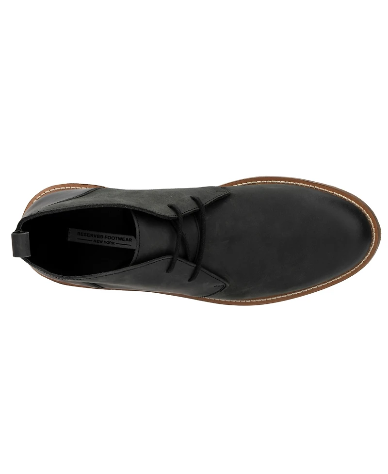 Reserved Footwear Men's Deegan Leather Chukka Boots