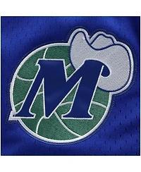 Men's Mitchell & Ness Blue Dallas Mavericks 1998/99 Hardwood Classics Authentic Shorts