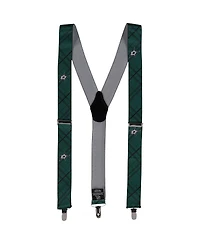 Men's Green Dallas Stars Suspenders