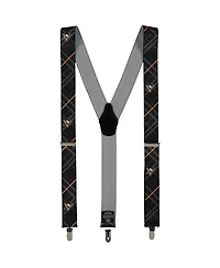 Men's Black Pittsburgh Penguins Suspenders