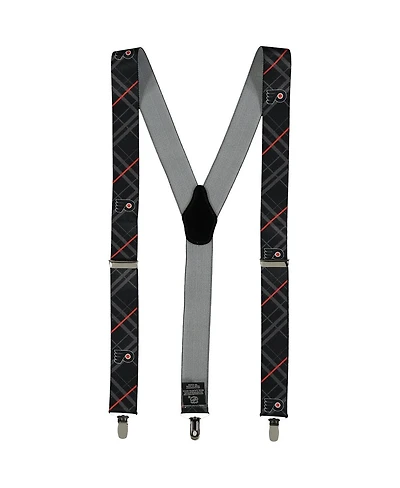 Men's Black Philadelphia Flyers Suspenders