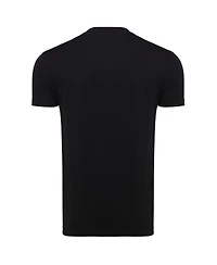 Men's Sportiqe Black Golden State Warriors 2022 Nba Finals Stacked Hoop T-shirt