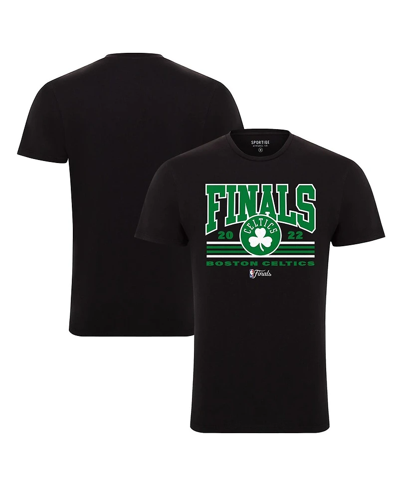 Men's Sportiqe Black Boston Celtics 2022 Nba Finals Bingham T-shirt
