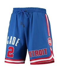 Men's Pro Standard Cade Cunningham Blue Detroit Pistons Player Replica Shorts