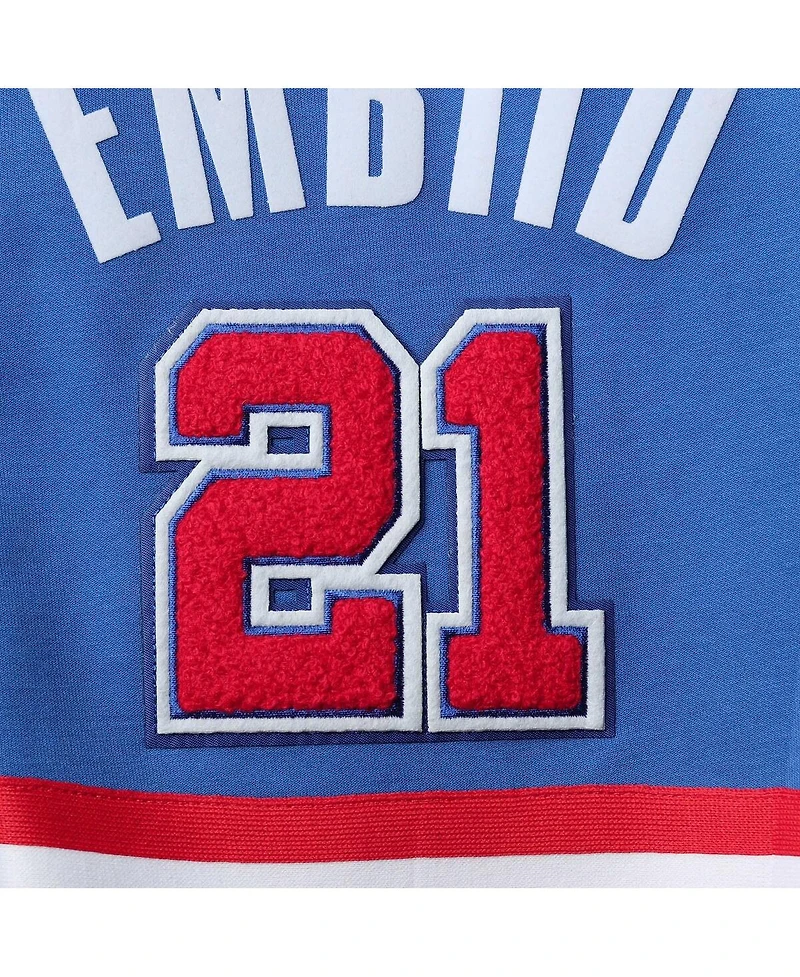 Men's Pro Standard Joel Embiid Royal Philadelphia 76ers Team Player Shorts