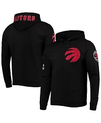Men's Pro Standard Black Toronto Raptors Chenille Team Pullover Hoodie