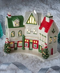 Spode Christmas Tree Figural Light Up Shoppes