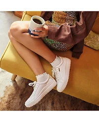Dr. Scholl's Women's Time Off Lace Up Platform Sneakers
