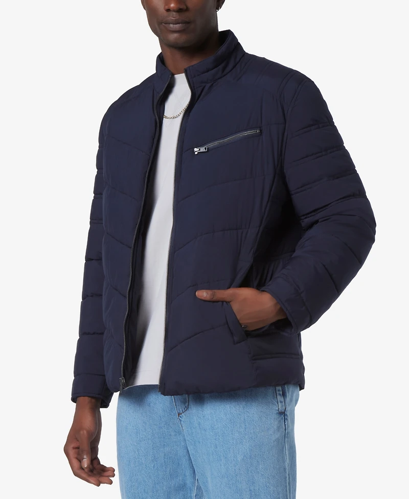 Marc New York Men's Winslow Stretch Packable Puffer Jacket