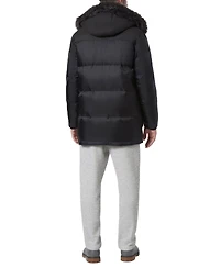 Marc New York Men's Tripp Oxford Poly & Faux Wool Combo Down Parka