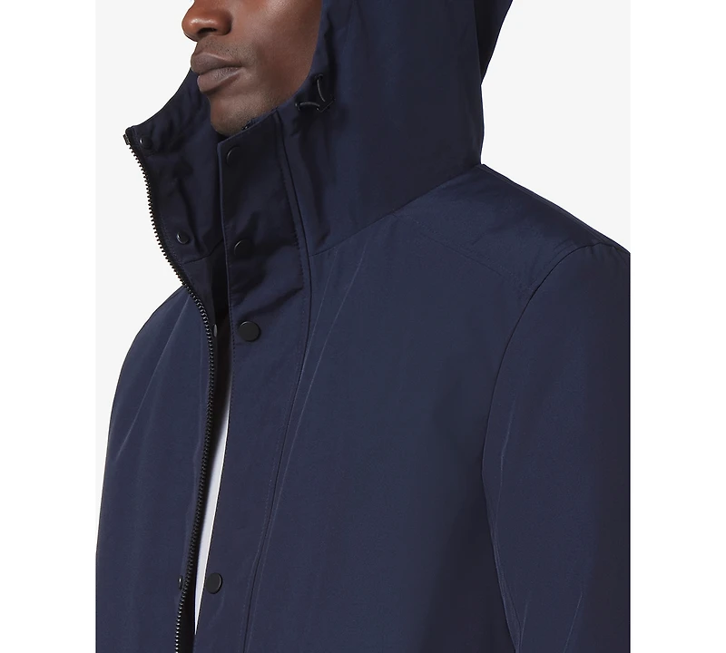 Marc New York Men's Tucker Oxford Parka with Removable Quilted Liner