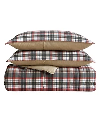 Eddie Bauer Astoria Microsuede Reversible Comforter Set, King