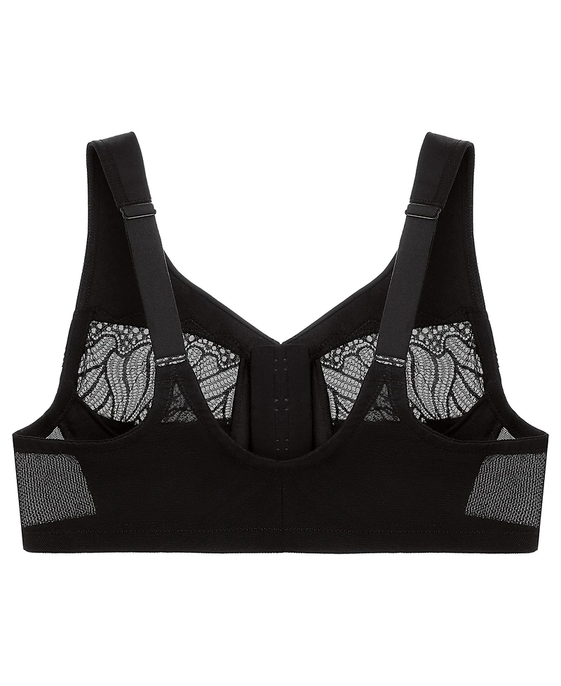 Glamorise Plus Full Figure Magiclift Natural Shape Front Closure Wirefree Bra 1210