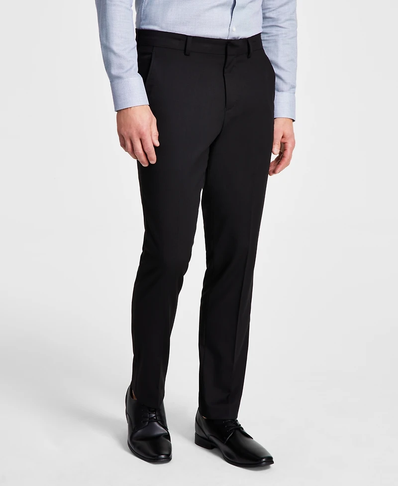 Kenneth Cole Reaction Men's Techni-Cole Suit Separate Slim-Fit Pants