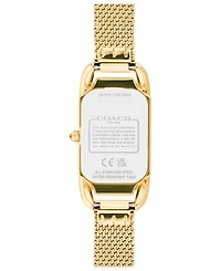 Coach Women's Cadie Stainless Steel Mesh Bracelet Watch, 17.5 x 28.5mm