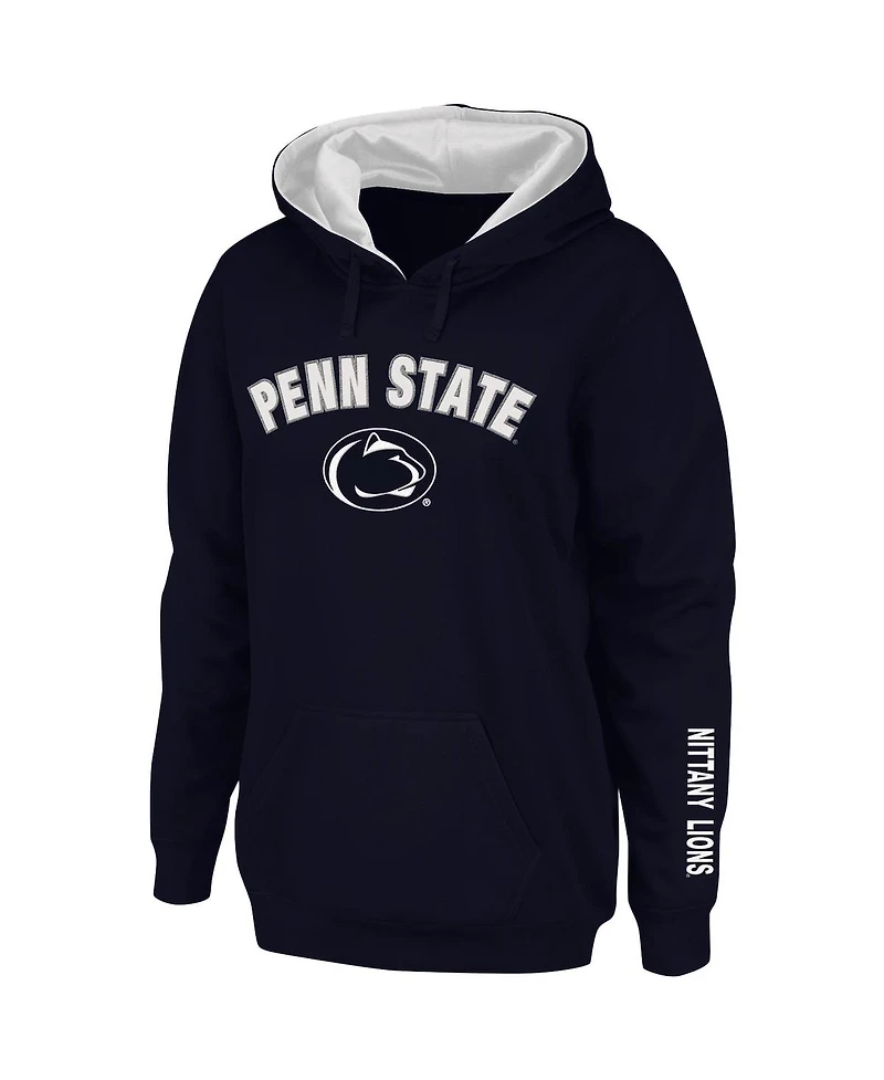 Women's Penn State Nittany Lions Arch and Logo 1 Pullover Hoodie