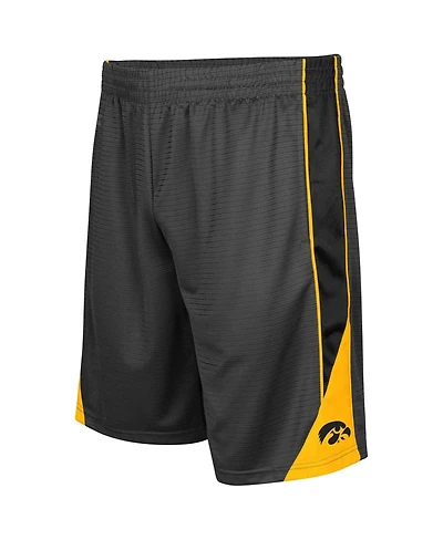 Men's Colosseum Charcoal Iowa Hawkeyes Turnover Shorts