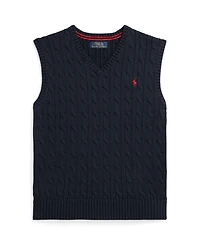 Polo Ralph Lauren Toddler and Little Boys Cable-Knit Sweater Vest