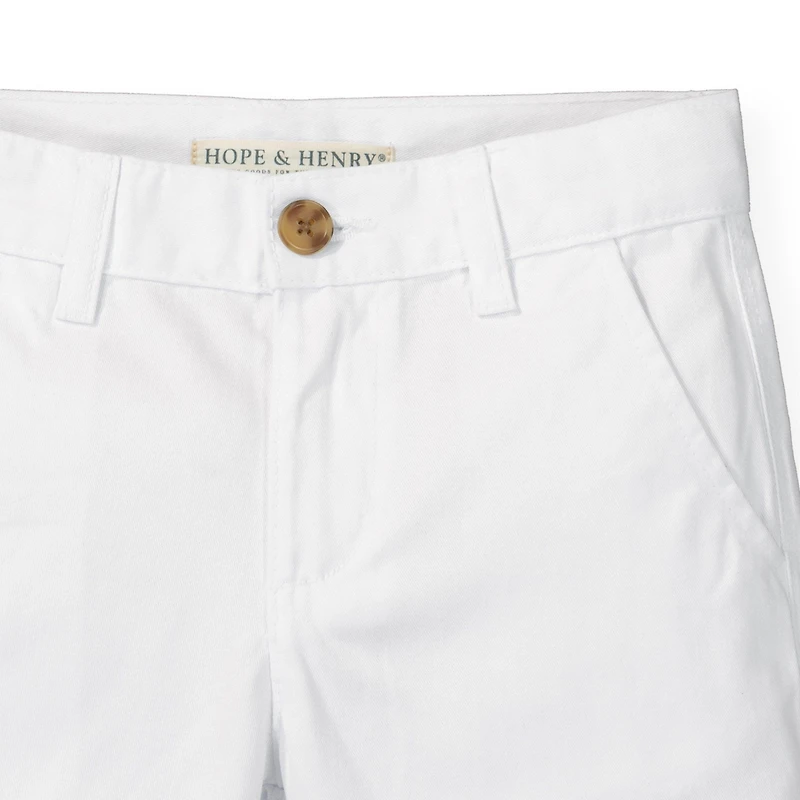 Hope & Henry Baby Boys Cotton Stretch Chino Short