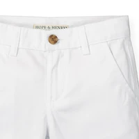 Hope & Henry Baby Boys Cotton Stretch Chino Short