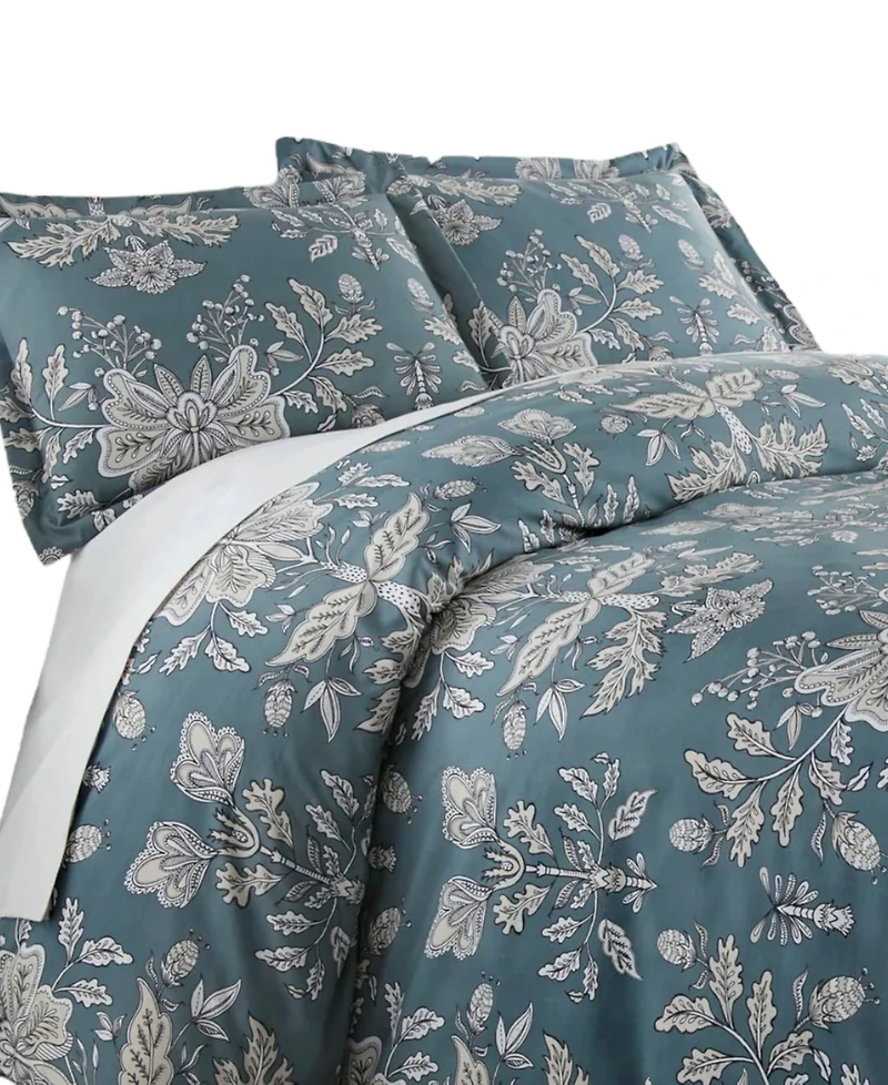 Southshore Fine Linens Vintage-Like Garden 3-Pc. Comforter Set