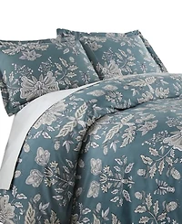 Southshore Fine Linens Vintage-Like Garden 3-Pc. Comforter Set