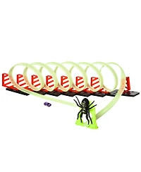 Builder Loop Kit Criss Cross Toy Race Track w/ Pull-back Car, Ages 3-6