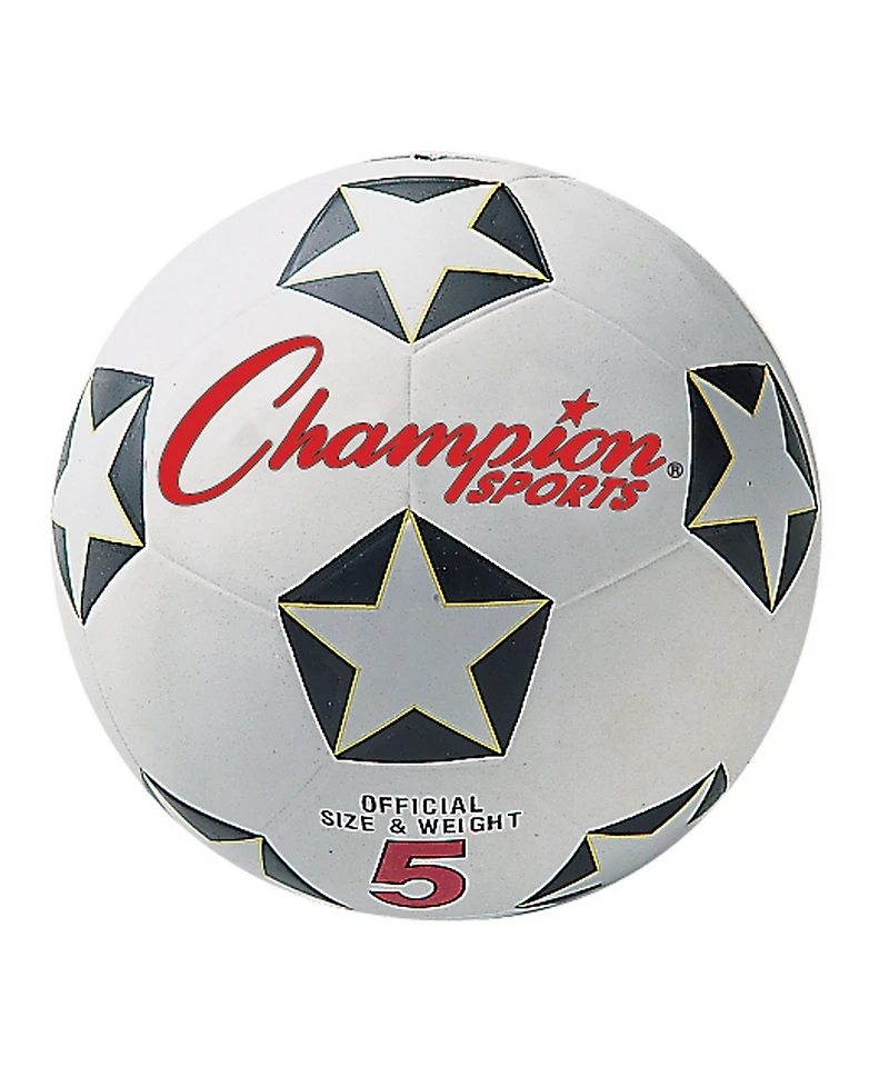 Champion Sports Rubber Soccer Ball