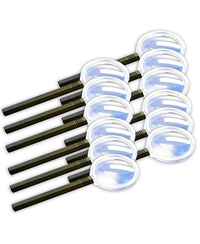 Supertek 3X Magnifier 6", Set of 12