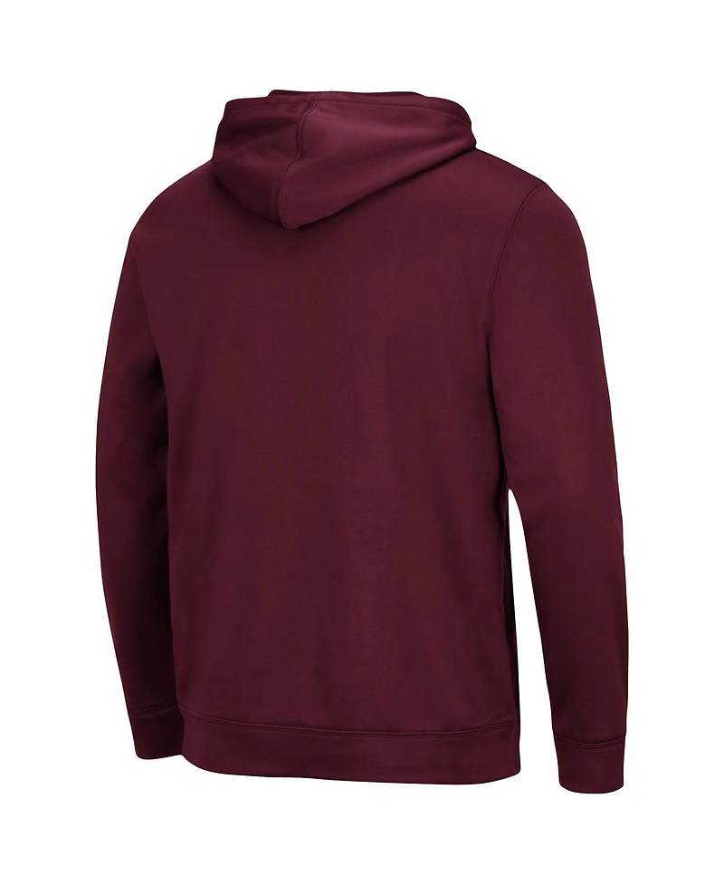 Men's Colosseum Maroon Montana Grizzlies Lantern Pullover Hoodie