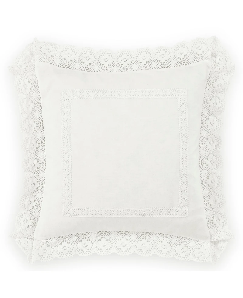 Laura Ashley Annabella Decorative Pillow, 18" x 18"