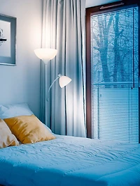 Sky Dome Plus 72" Led Torchiere Floor Lamp with 1 Reading Arm
