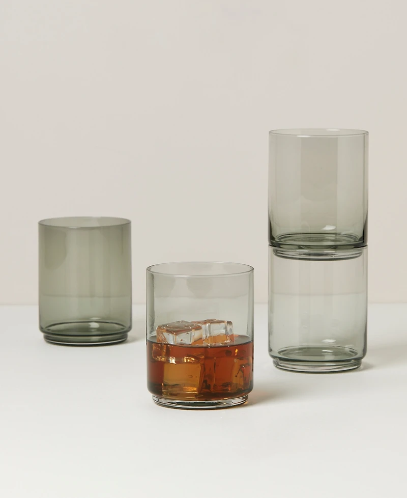 Tuscany Classics Stackable Tall Glasses Set, 4 Piece