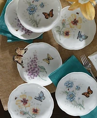 Lenox Butterfly Meadow Tidbit Party Plates, Set of 6