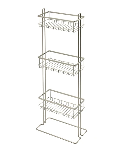 iDesign Everett 3 Tier Shower Shelf Organizer