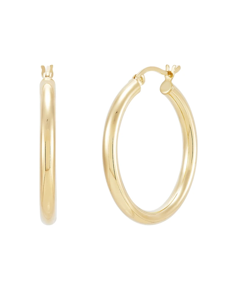 Giani Bernini Polished Tube Hoop Earrings, 30mm
