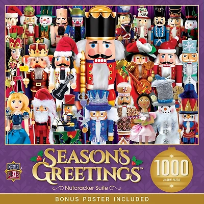 MasterPieces Season's Greetings - Nutcracker Suite 1000 Piece Puzzle