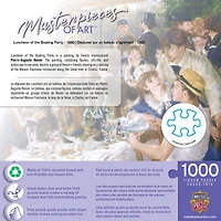 MasterPieces of Art Luncheon of the Boating Party 1000 Piece Puzzle