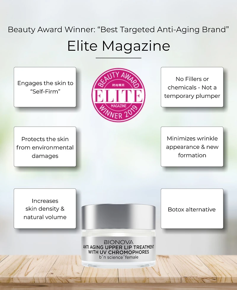 Bionova Upper Lip Treatment With Uv Chromophores