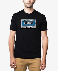 La Pop Art Men's Premium Blend Word 80s One Hit Wonders T-shirt