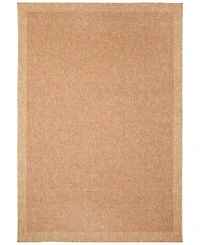 Liora Manne' Sahara Texture Border 3'3" x 4'11" Outdoor Area Rug