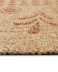 Liora Manne' Sahara Block Print Border 5'3" x 7'3" Outdoor Area Rug