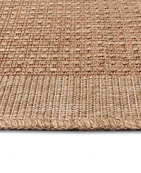 Liora Manne' Sahara Texture Border 3'3" x 4'11" Outdoor Area Rug