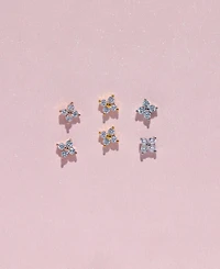 Girls Crew Women's Teeny Tiny Clear Cluster Studs